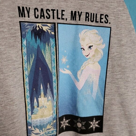Disney Frozen Girls  Sweatshirt Large - Picture 3 of 4